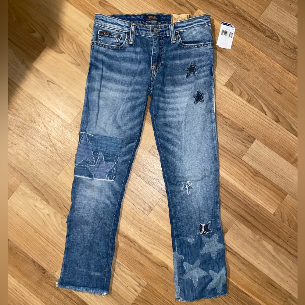 NWT Girls Polo Ralph Lauren Denim Jeans - Picture 6 of 10